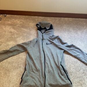 Nike Gray and Black Performance Jacket